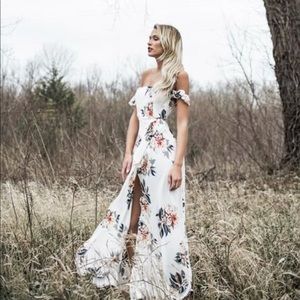 Victoria Floral Maxi Dress